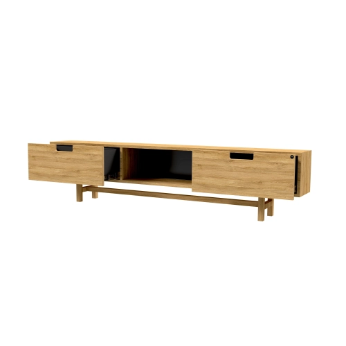 Szafka RTV-42 Drewno Lite Dąb Loft Lakier Rozmiary od 100 cm do 200 cm PREMIUM